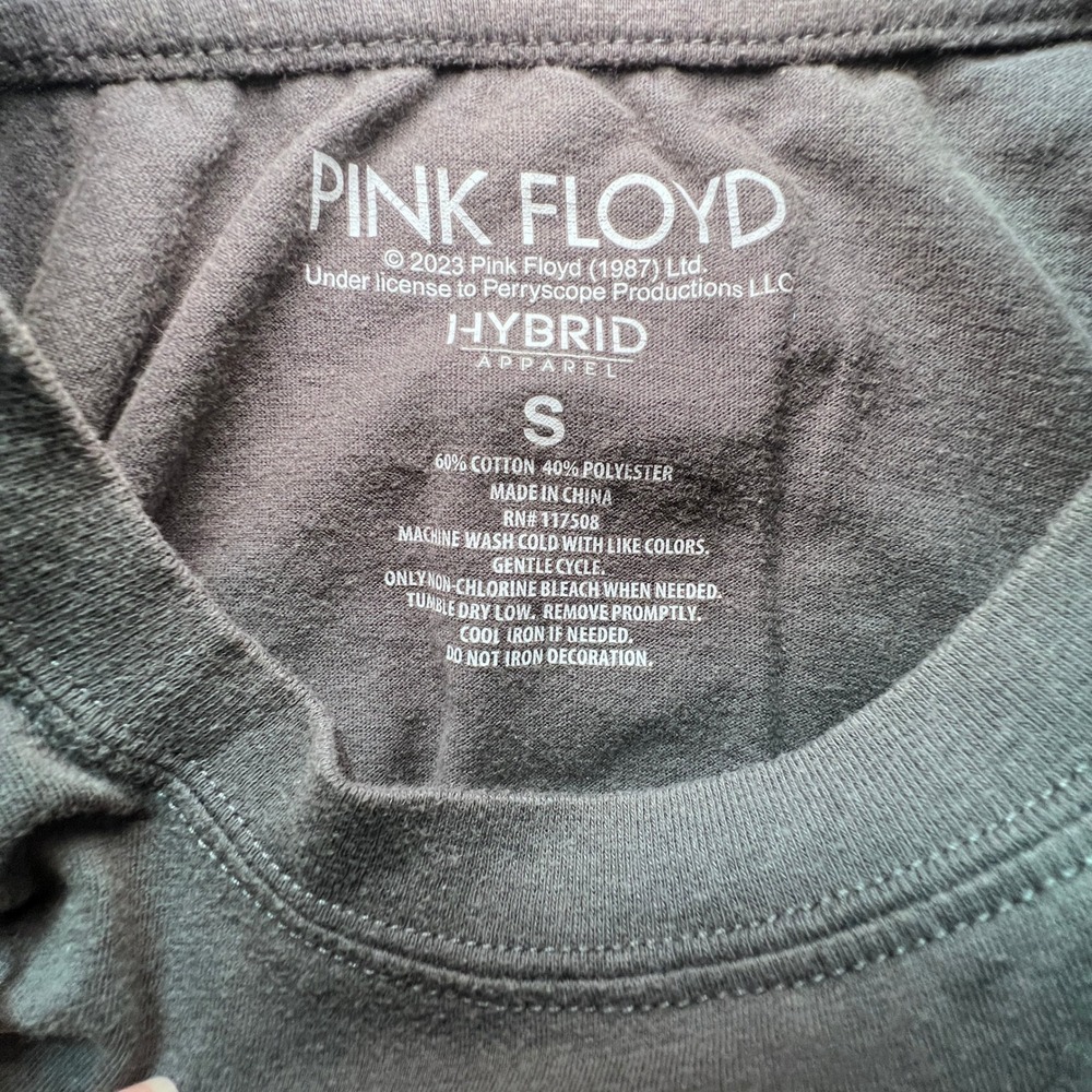 Pink Floyd Division Bell Tour 94 Muscle Tee Sleeveless Shirt Charcoal Small - Picture 3 of 7